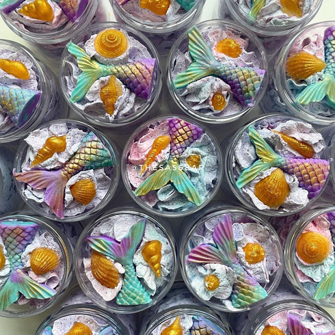 The Sass Bar Mermaid Whipped Soap Scrub