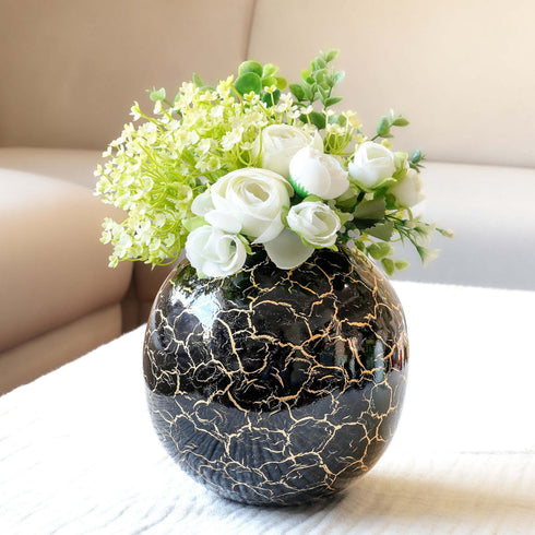 Behoma Crackled Vase, Large