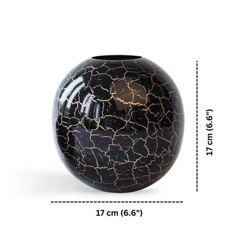 Behoma Crackled Vase, Large