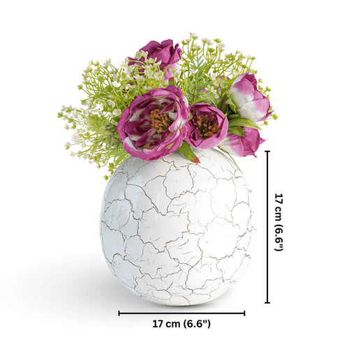 Behoma Ball Vase – White (Large)
