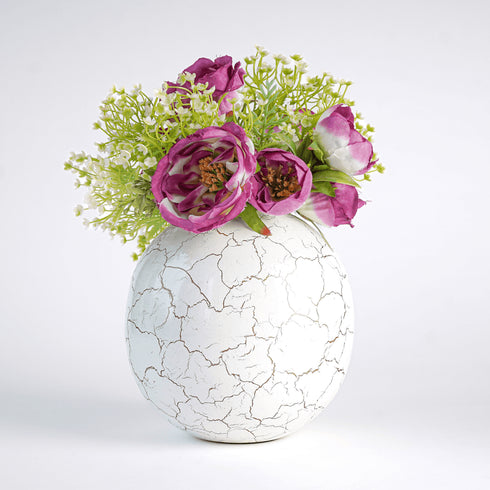 Behoma Ball Vase – White (Large)