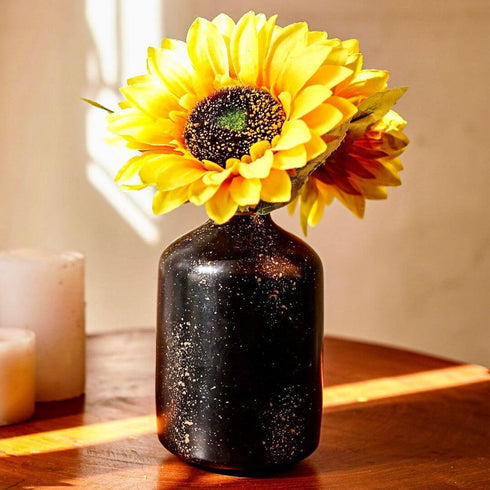 Behoma Speckled Vase – Black