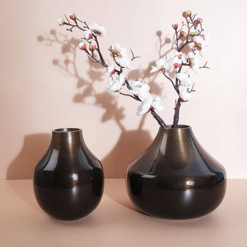 Behoma Vase Set – Antique Brass