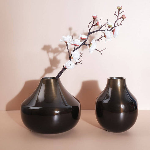 Behoma Vase Set – Antique Brass