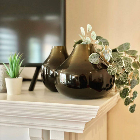 Behoma Vase Set – Antique Brass