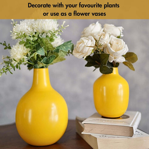 Behoma Vase Set – Yellow