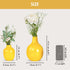 Behoma Vase Set – Yellow