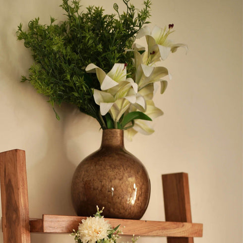 Behoma Vase – Antique Gold