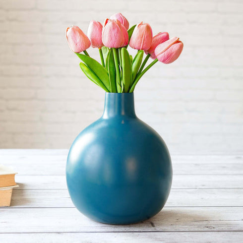 Behoma Vase – Opal Blue
