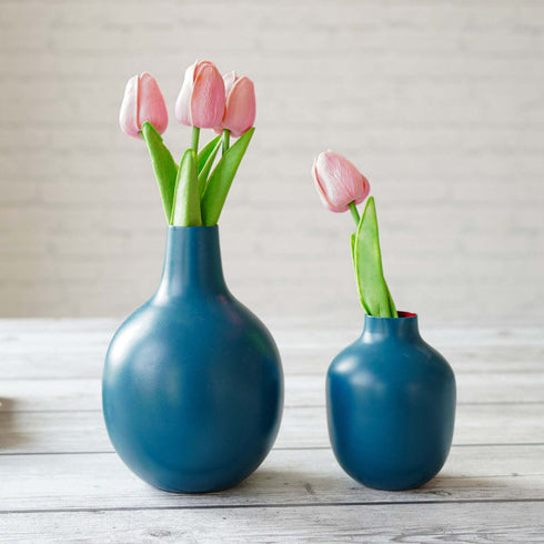 Behoma Vase Set – Opal Blue