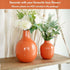 Behoma Vase Set – Orange