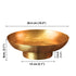 Metal Hammered Urli, Gold