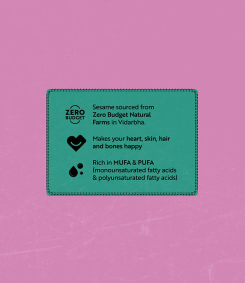 oRegion Cold Pressed Sesame Oil