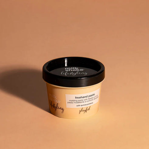 Milk shake lifestyling free hand paste