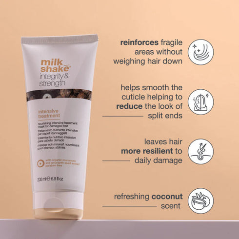 Milk shake integrity & strength intensive treatment
