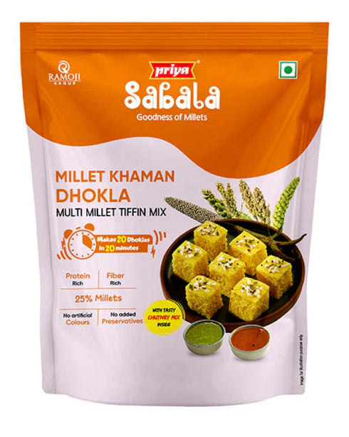 Sabala Millets Millet Khaman Dhokla