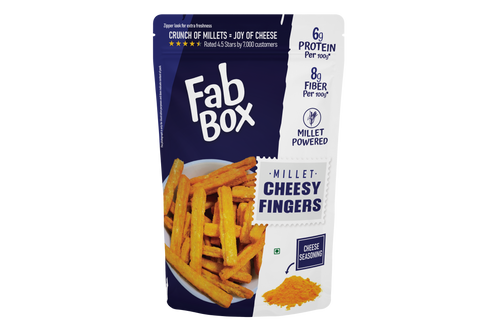 Fabbox Millet Cheesy Fingers