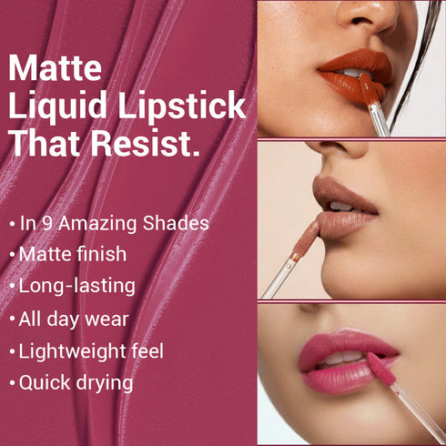 Moraze Cosmetics 6 trending must have liquid lipsticks