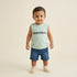Bachpan kids wear New Born Tee-Mint Green