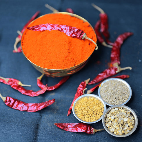 Prakruthi Kura Karam| Seasoned Chilli Powder