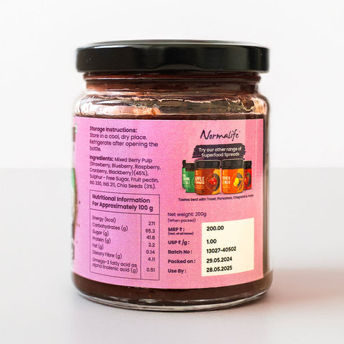 Supreem Super Foods Mixed Berry With Chia Seeds