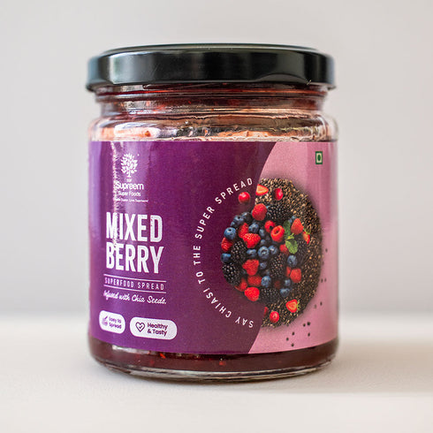 Supreem Super Foods Mixed Berry With Chia Seeds