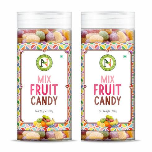 NatureVit Mix Fruit Candy Khati Mithi Goli Mouth Freshener