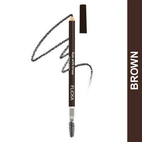 FLiCKA Rule with Brows Brow Pencil | Brown
