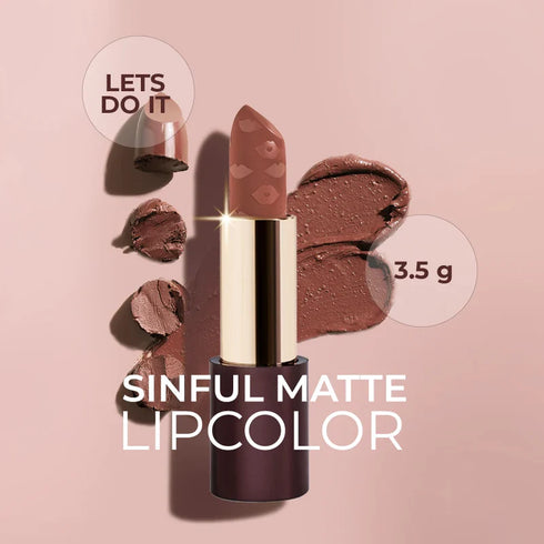 Colorbar Sinful Matte Lipcolor 3.5g