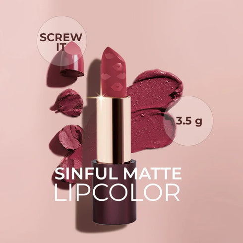 Colorbar Sinful Matte Lipcolor 3.5g