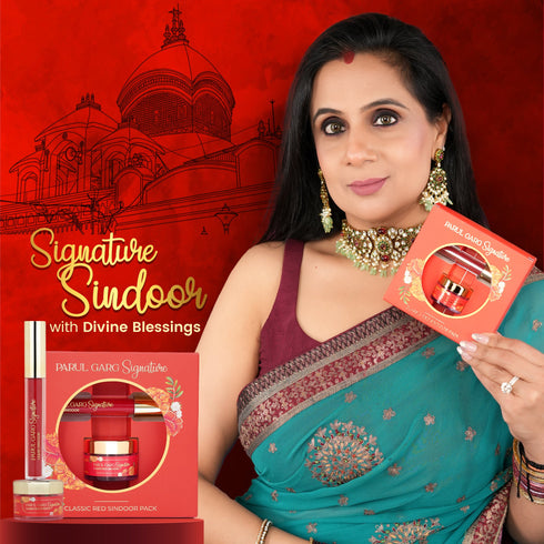 Parul Garg Beauty Signature Sindoor Pack: Liquid & Powder (KumKum)