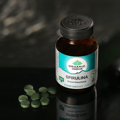 Organic India Spirulina Tablets