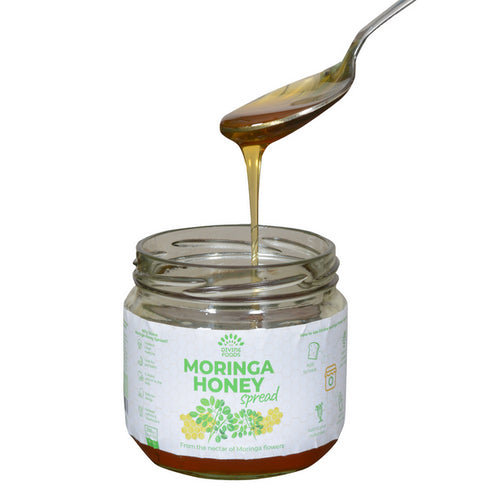 The Divine Foods Organic Moringa Honey Spread For Detoxify the Gut