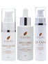 Flawora Anti-Grey Hair Serum|Anti Acne Serum and D-Tan Lotion Combo