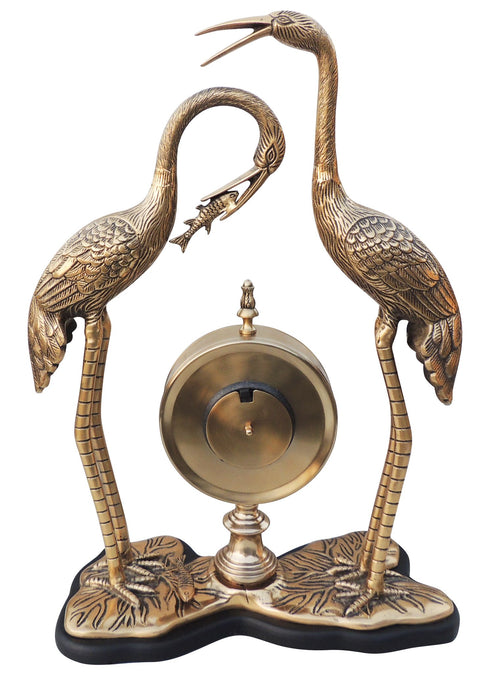 Aluminium Decorative Clock With Duck Pair 3.57Kg