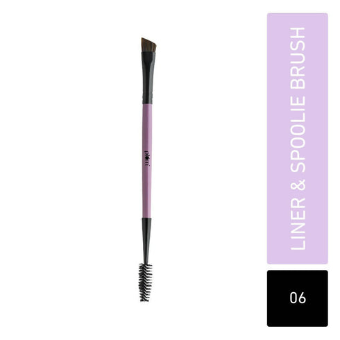 Plum Soft Blend Liner & Spoolie Brush Easy Pickup 06