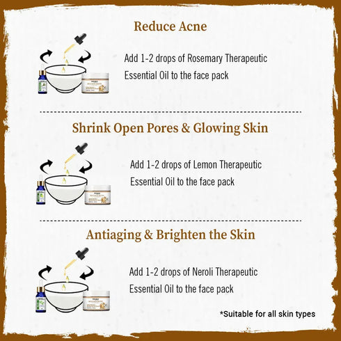 Keya Seth Aromatherapy Multani Mitti Powder Face Pack for Women & Men