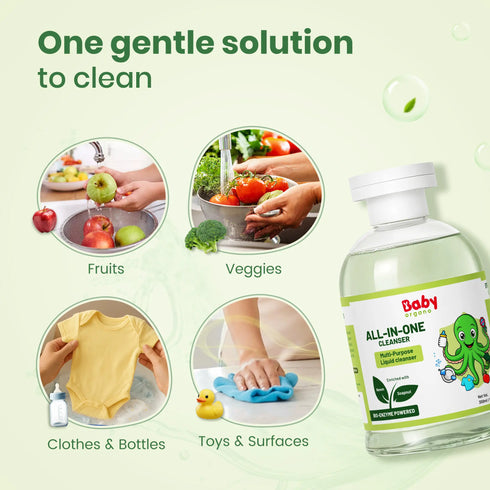 Babyorgano Natural Baby Liquid Cleanser