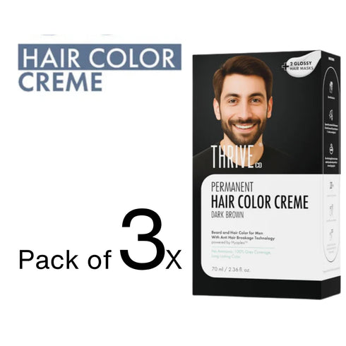 Thriveco Permanent Hair Color Creme For Men & Women