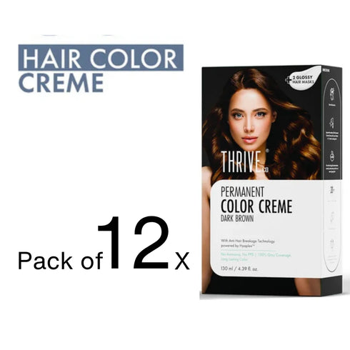 Thriveco Permanent Hair Color Creme For Men & Women
