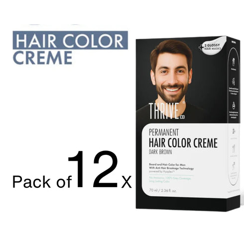 Thriveco Permanent Hair Color Creme For Men & Women