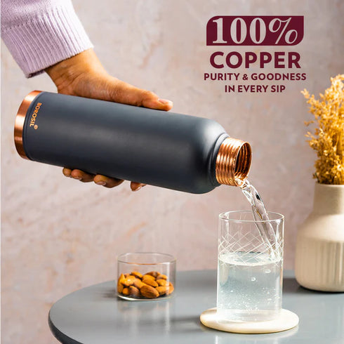 BOROSIL Colour Copper bottle 1 Litre