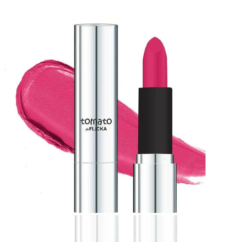 FLiCKA Tomato Matte Finish Lipstick Shade 17 | Pink