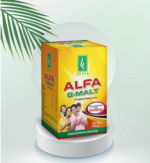 Adven Alfa-g-Malt Complete Family Tonic 450g