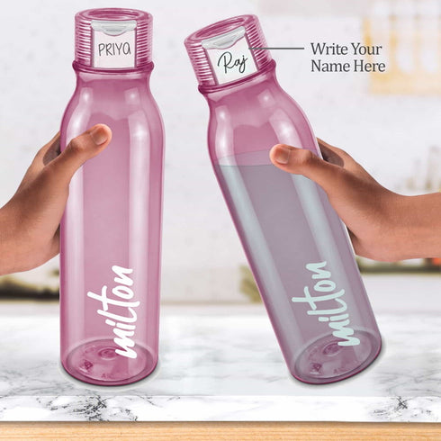 Milton Name Tag Water Bottle