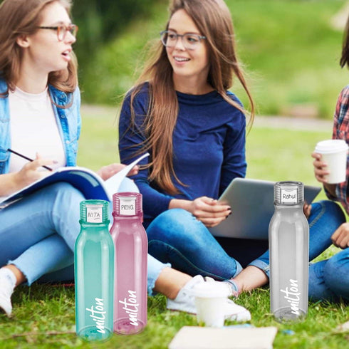 Milton Name Tag Water Bottle