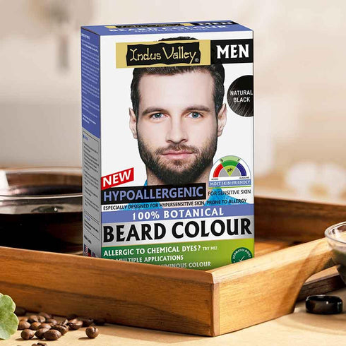 Indus Valley Hypo Allergic Beard Colour For Men