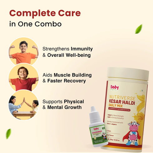 Babyorgano Natural Immunity Booster Combo