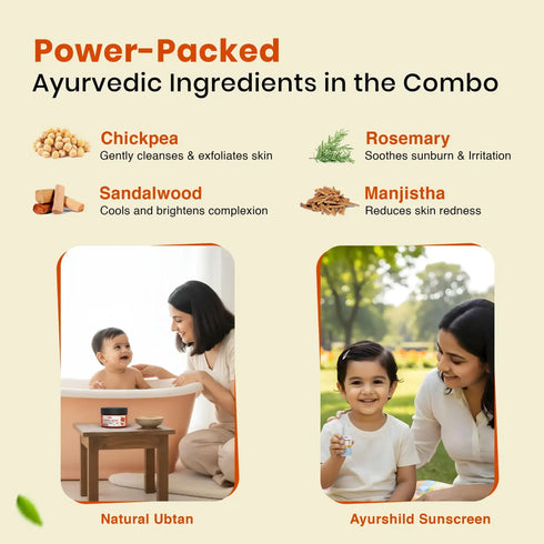Babyorgano Nature s Shield & Shine Skin Care Combo