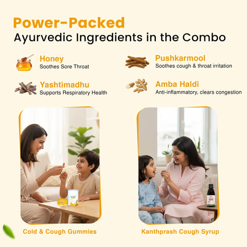 Babyorgano Ayurvedic Cold Comfort Combo